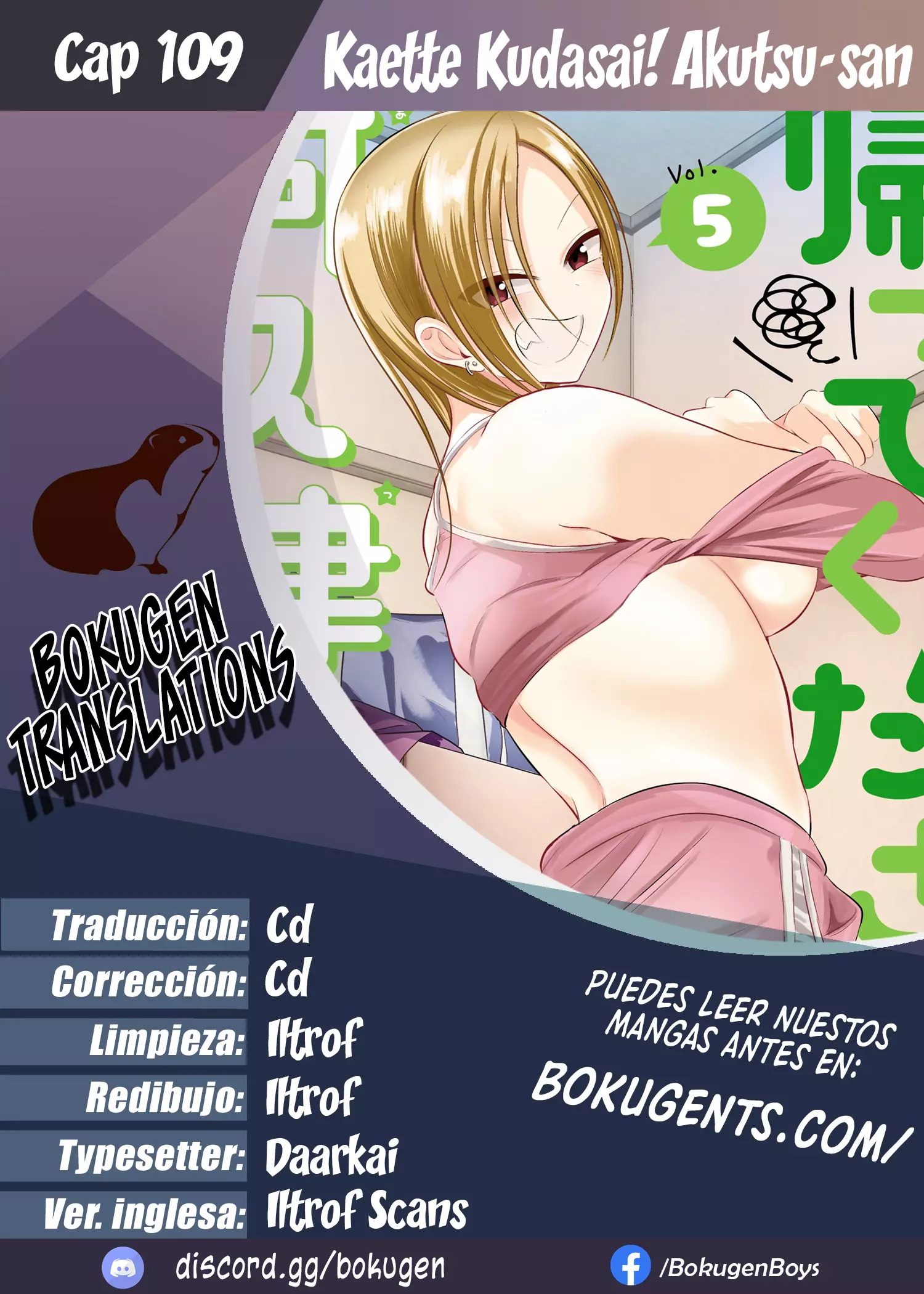 Read Kaette kudasai! Akutsu-san (es) Manga Online