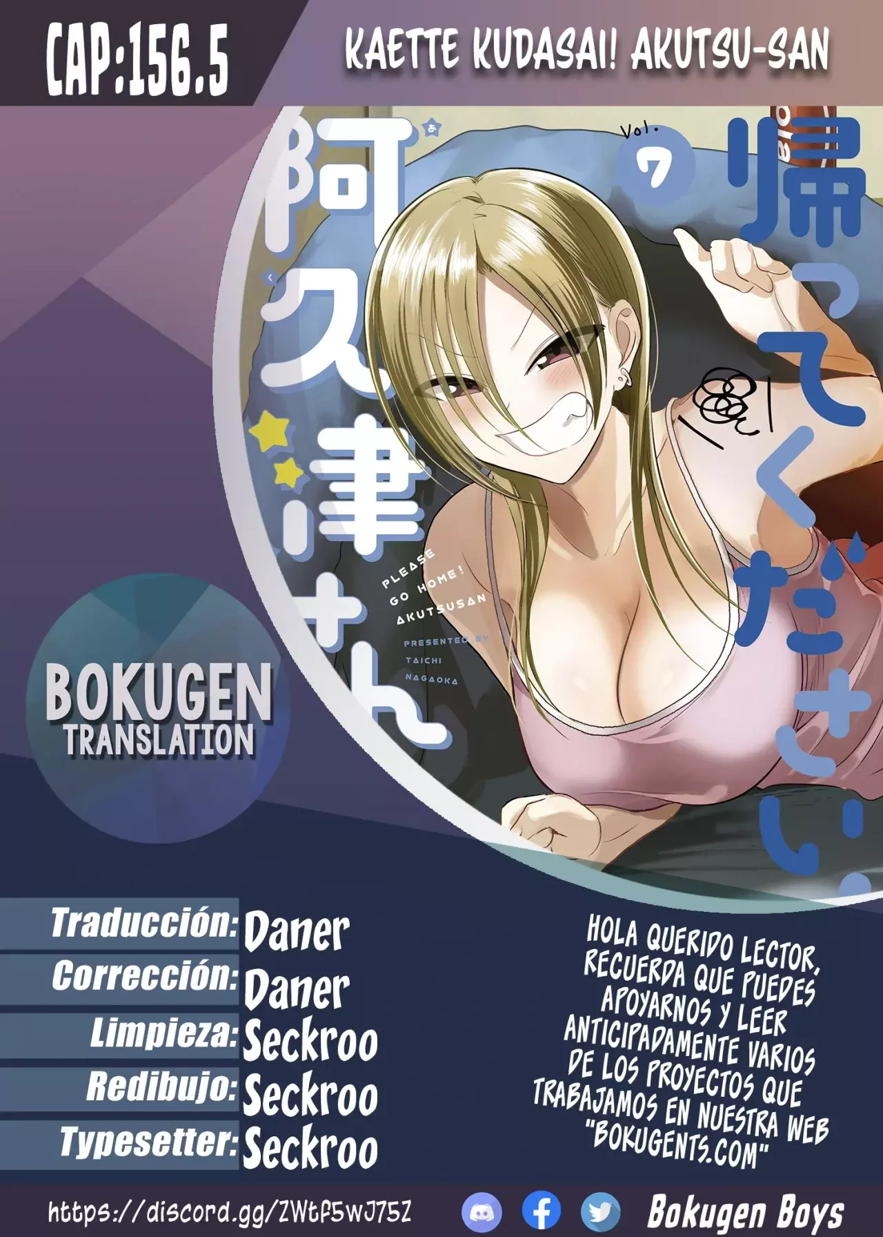 Read Kaette kudasai! Akutsu-san (es) Manga Online