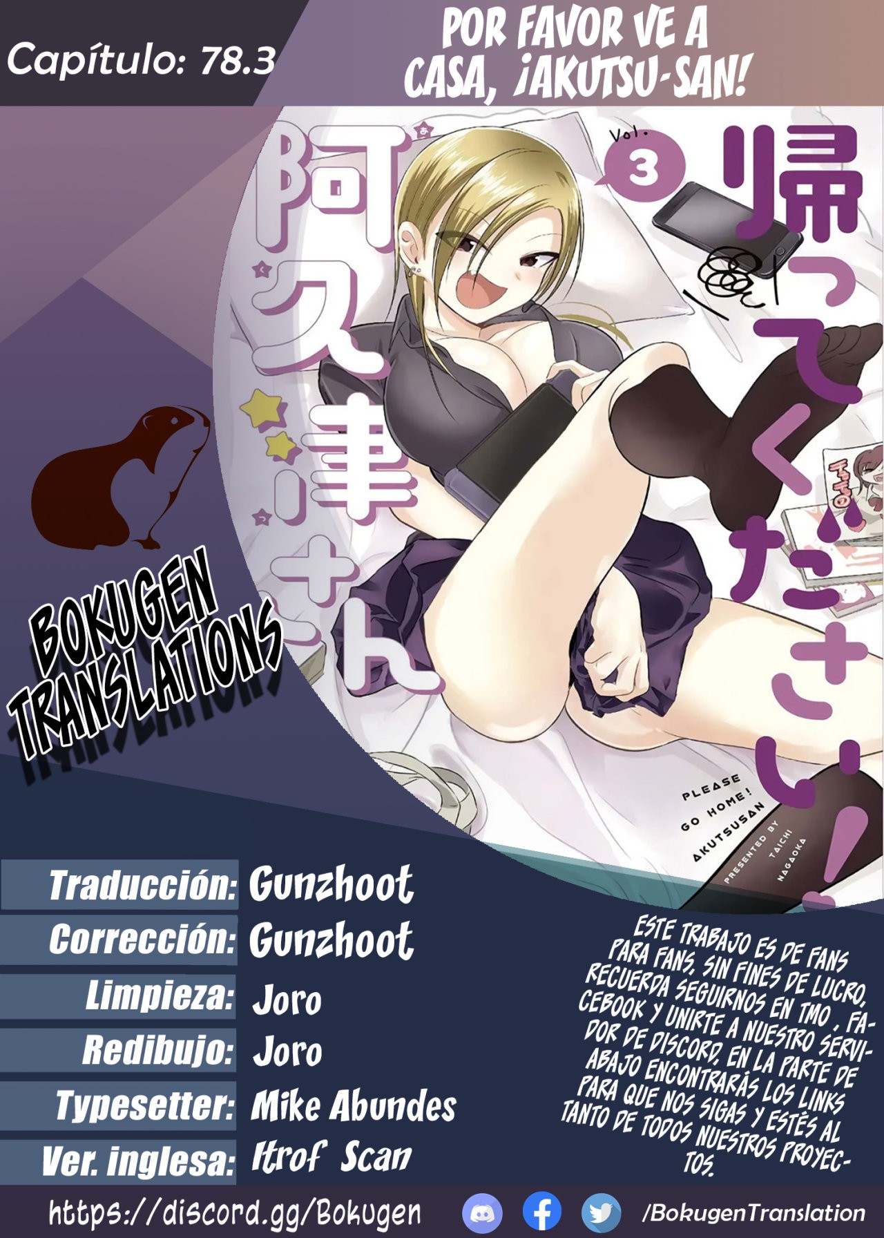 Read Kaette kudasai! Akutsu-san (es) Manga Online