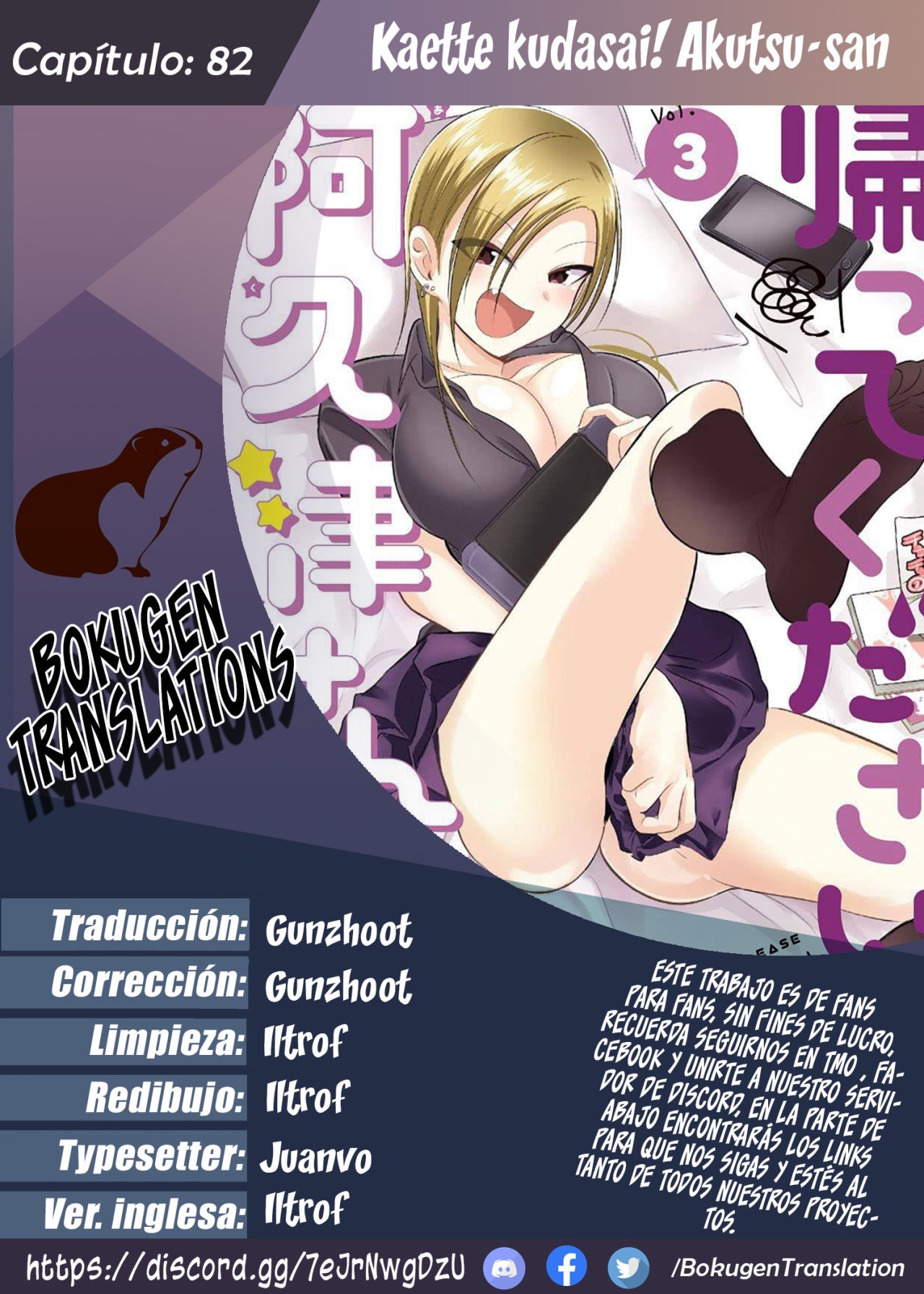 Read Kaette kudasai! Akutsu-san (es) Manga Online