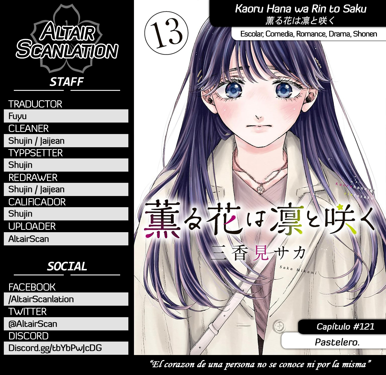 Read Kaoru Hana Wa Rin To Saku (es) Manga Online
