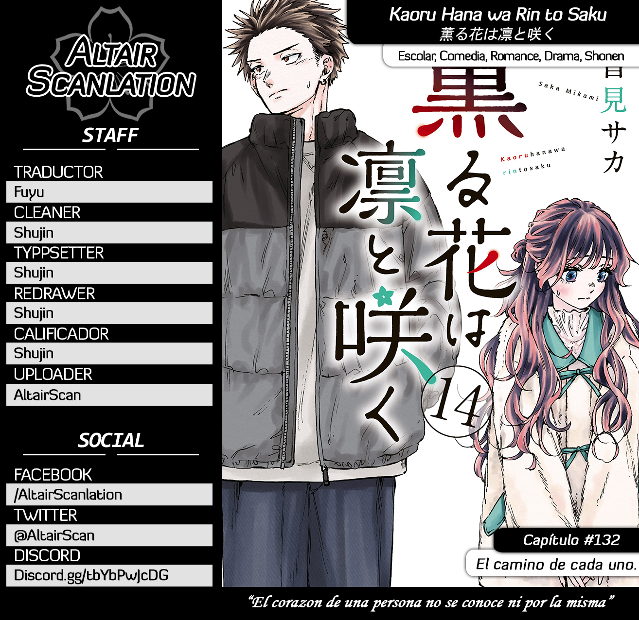 Read Kaoru Hana Wa Rin To Saku (es) Manga Online