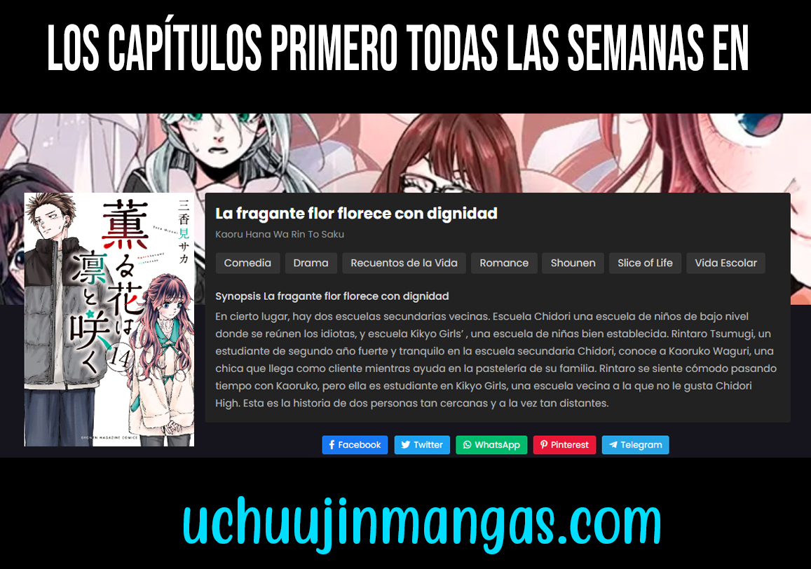 Read Kaoru Hana Wa Rin To Saku (es) Manga Online