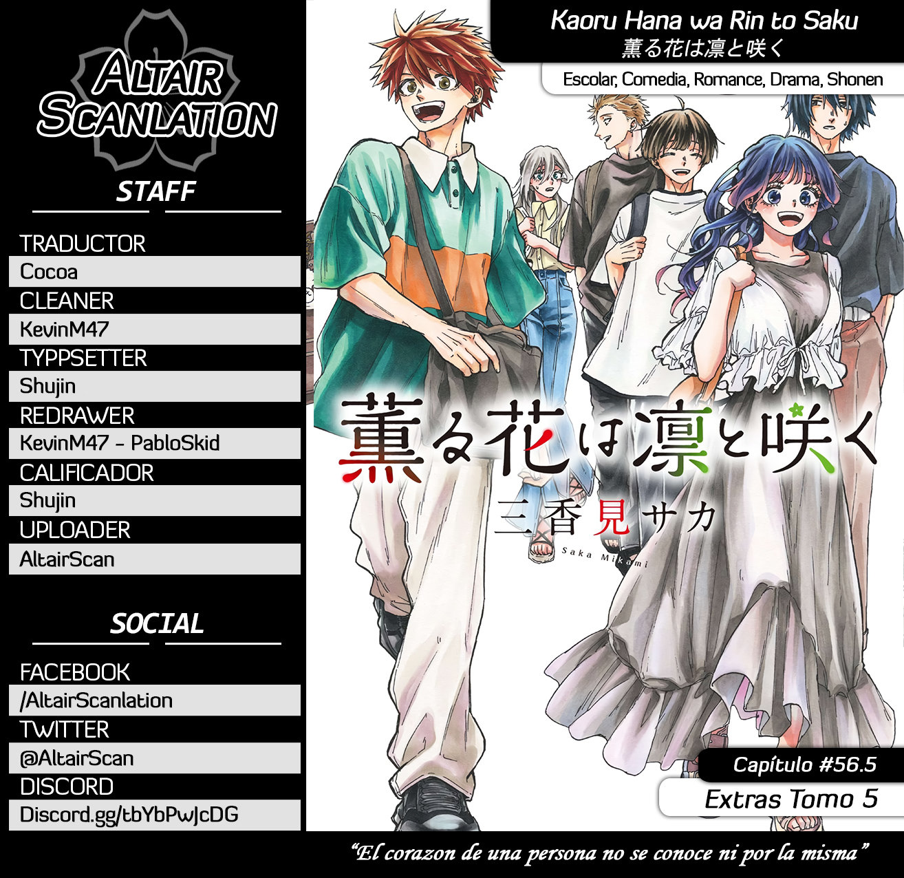 Read Kaoru Hana Wa Rin To Saku (es) Manga Online