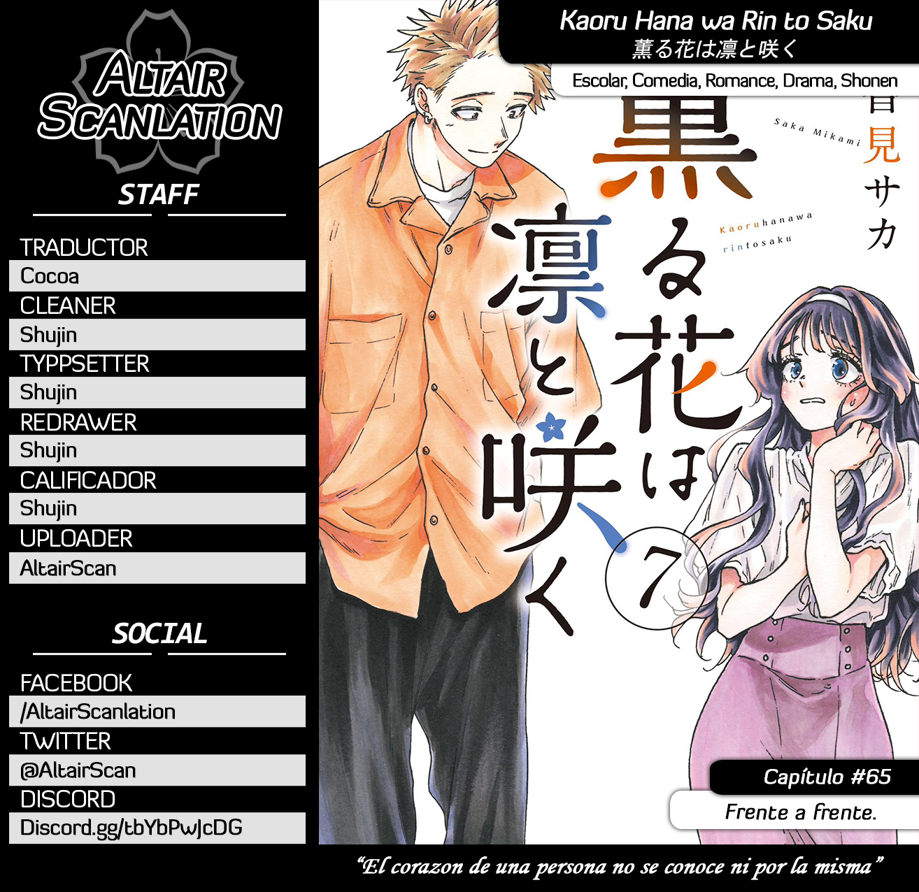 Read Kaoru Hana Wa Rin To Saku (es) Manga Online