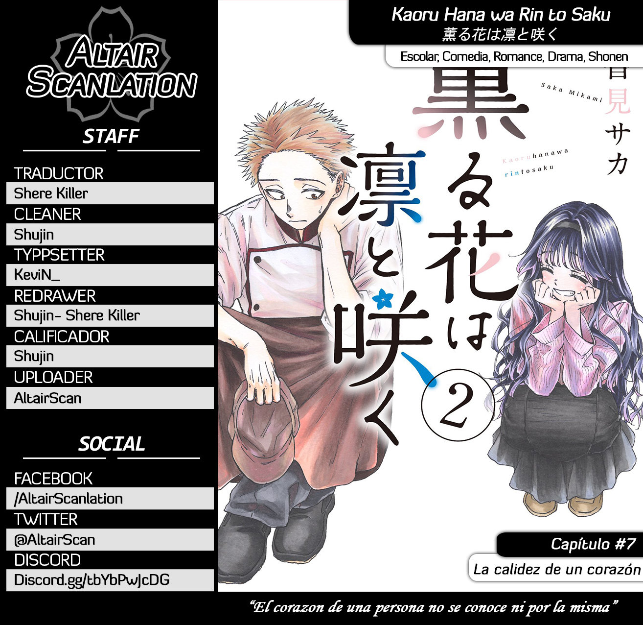 Read Kaoru Hana Wa Rin To Saku (es) Manga Online