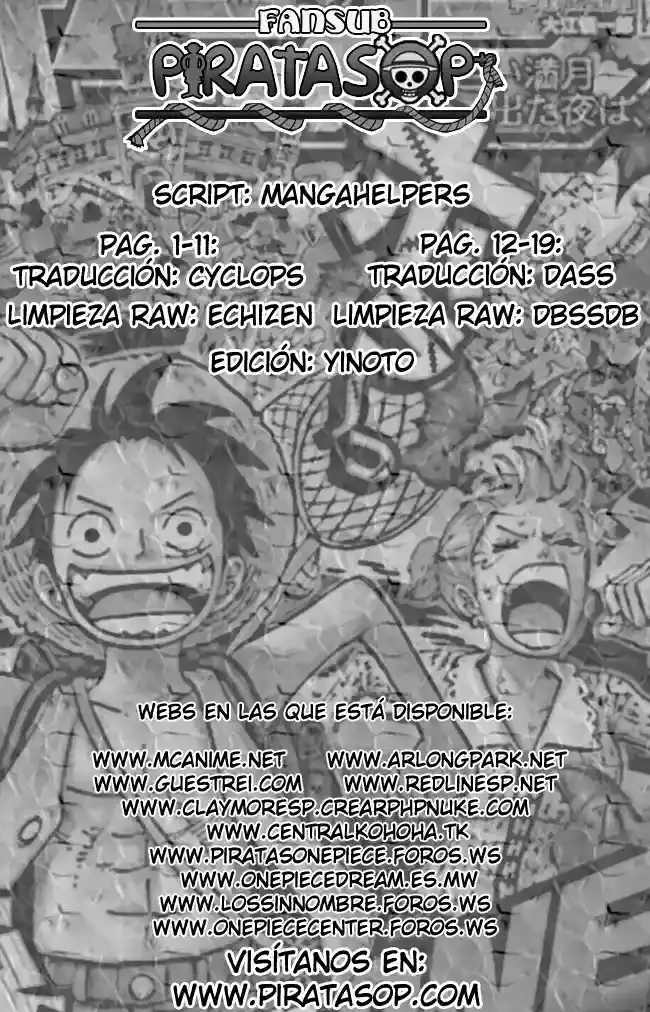 Read One Piece (es) Manga Online