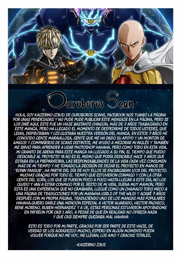Read One Punch-Man (es) Manga Online