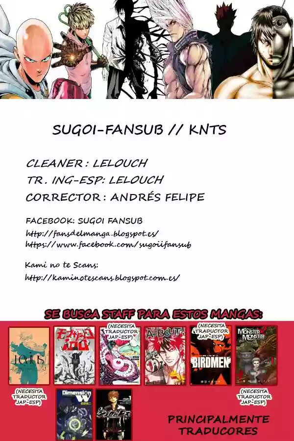 Read One Punch-Man (es) Manga Online