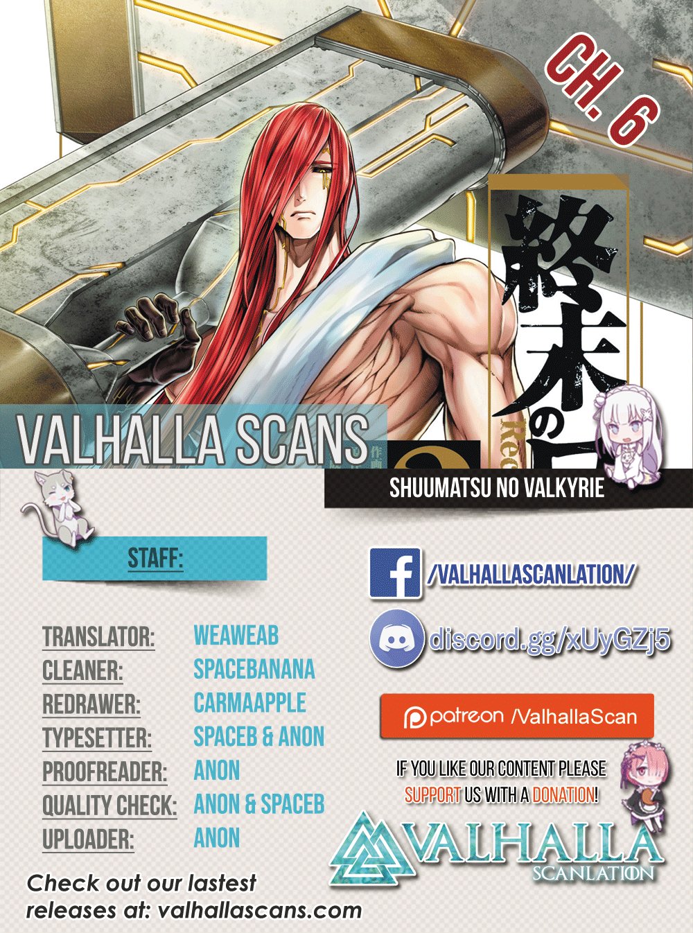 Read Shuumatsu no Valkyrie (es) Manga Online