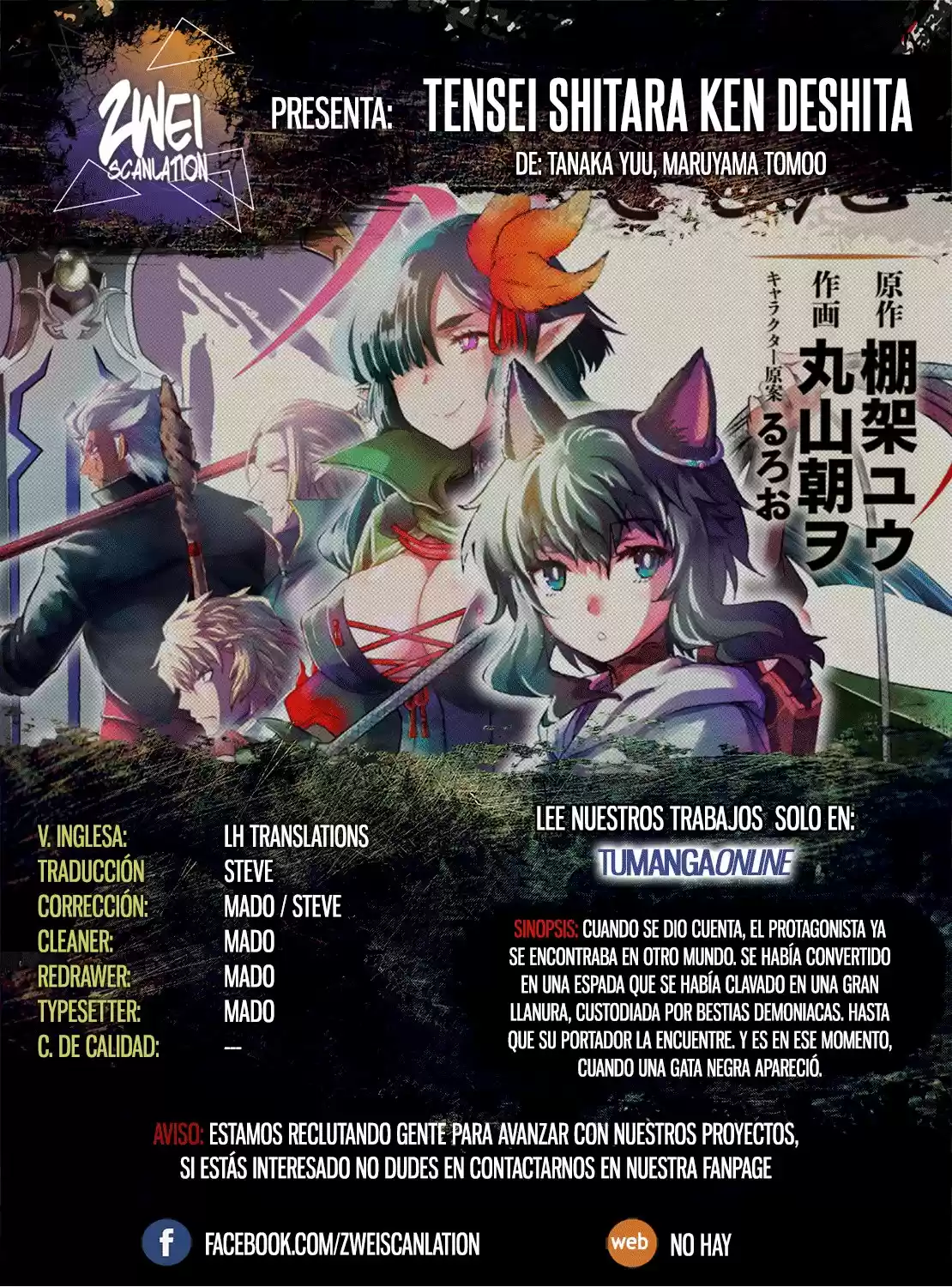 Read Tensei Shitara Ken Deshita (es) Manga Online