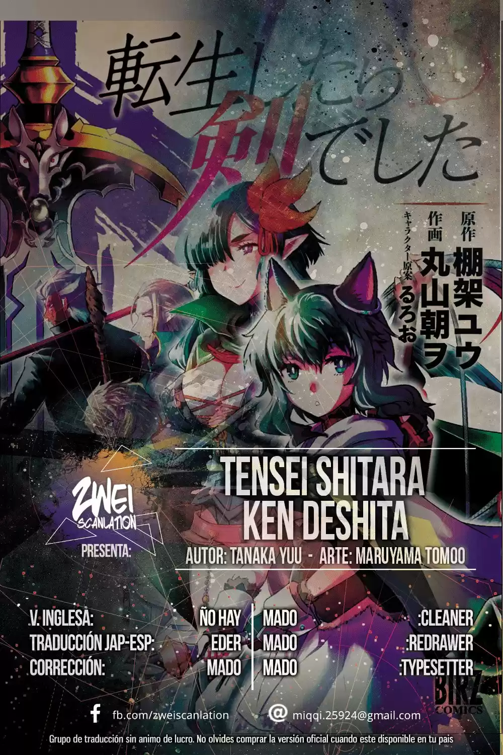 Read Tensei Shitara Ken Deshita (es) Manga Online