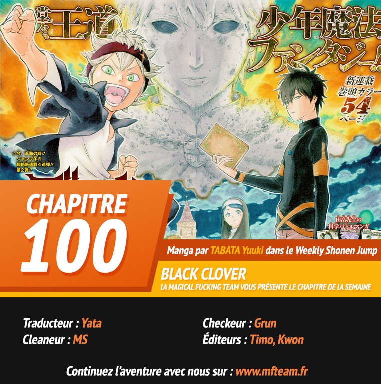 Read Black Clover (fr) Manga Online