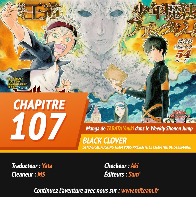 Read Black Clover (fr) Manga Online