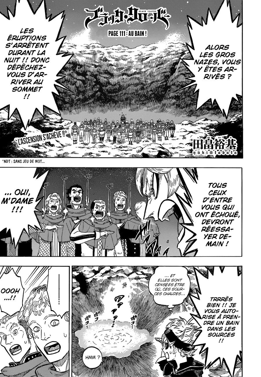 Read Black Clover (fr) Manga Online