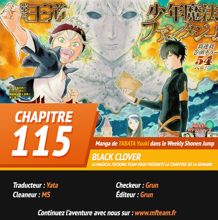 Read Black Clover (fr) Manga Online