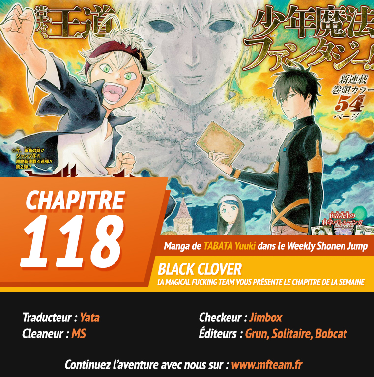 Read Black Clover (fr) Manga Online