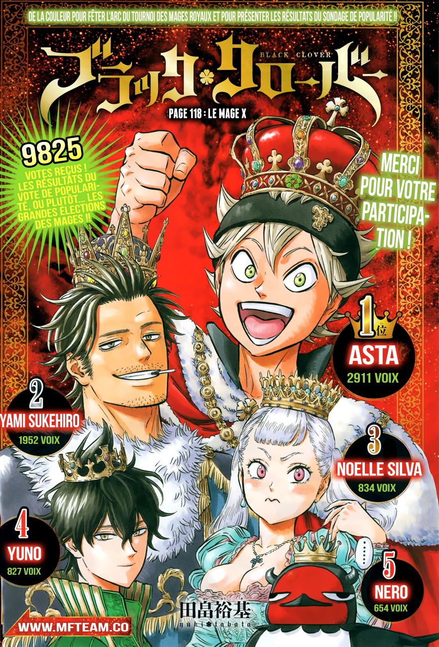 Read Black Clover (fr) Manga Online