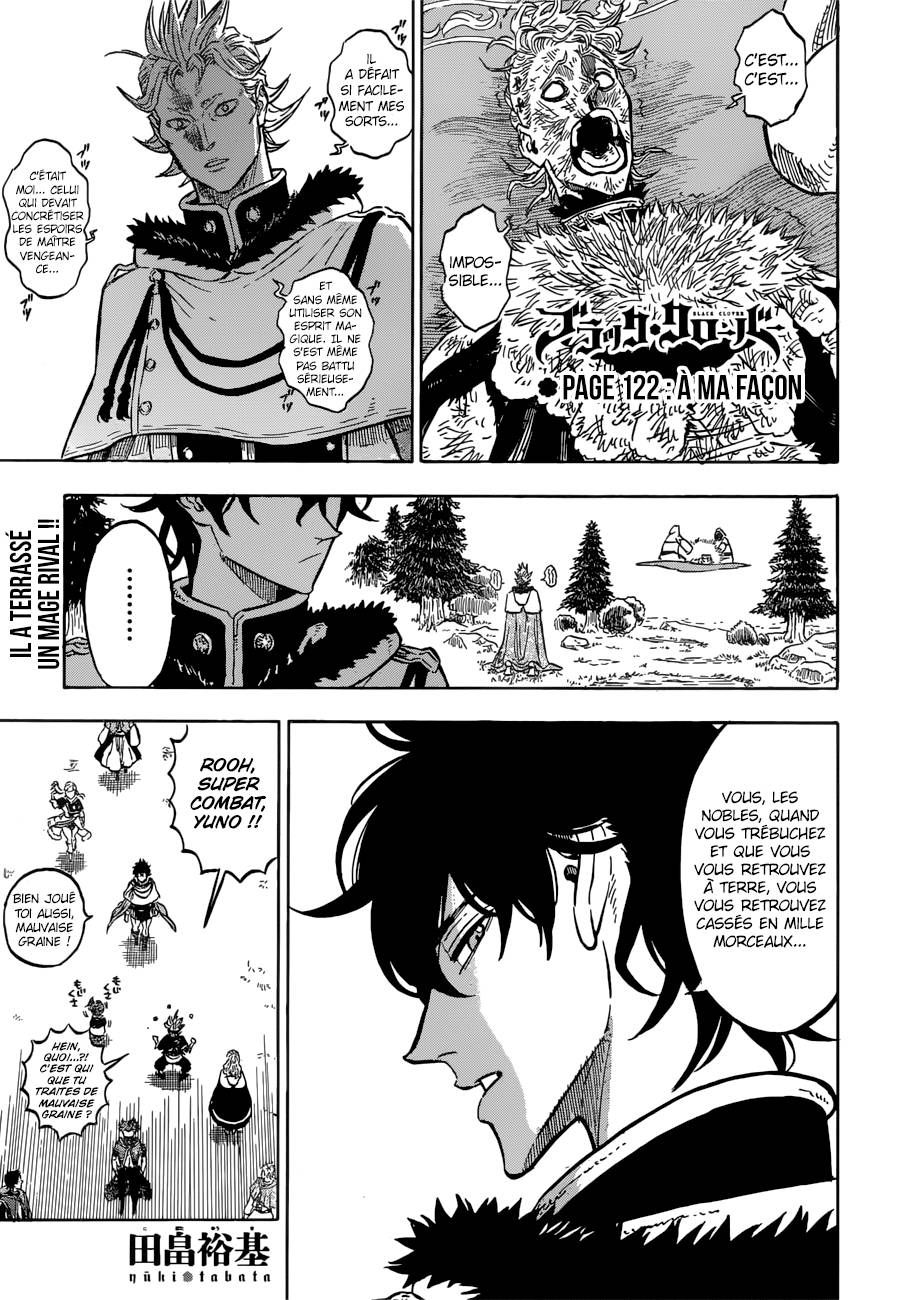 Read Black Clover (fr) Manga Online