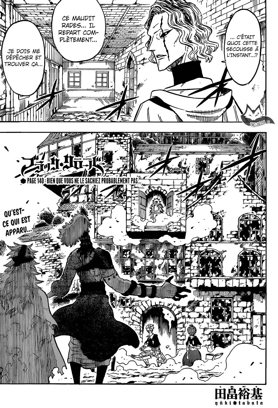 Read Black Clover (fr) Manga Online