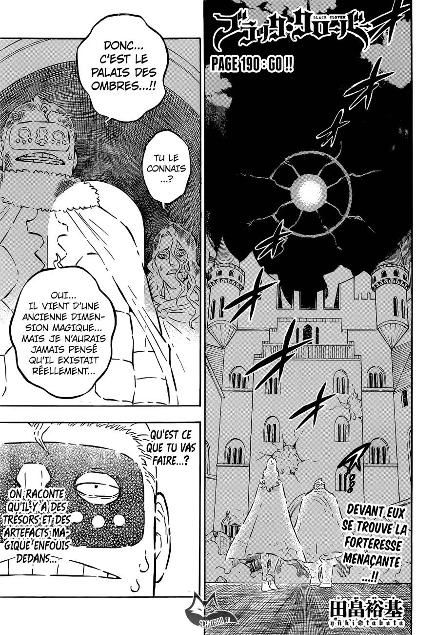 Read Black Clover (fr) Manga Online