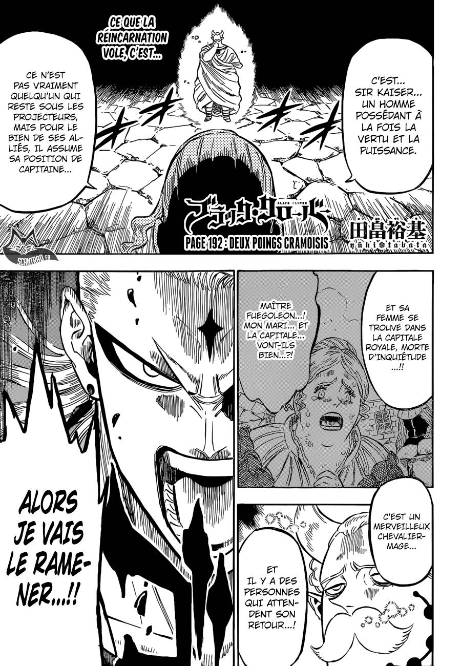 Read Black Clover (fr) Manga Online