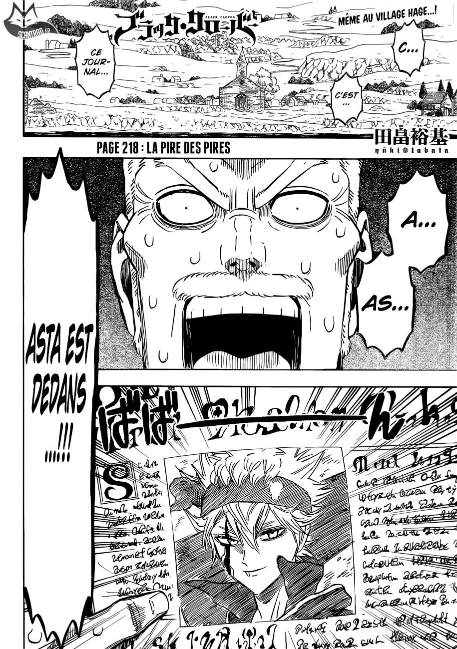 Read Black Clover (fr) Manga Online