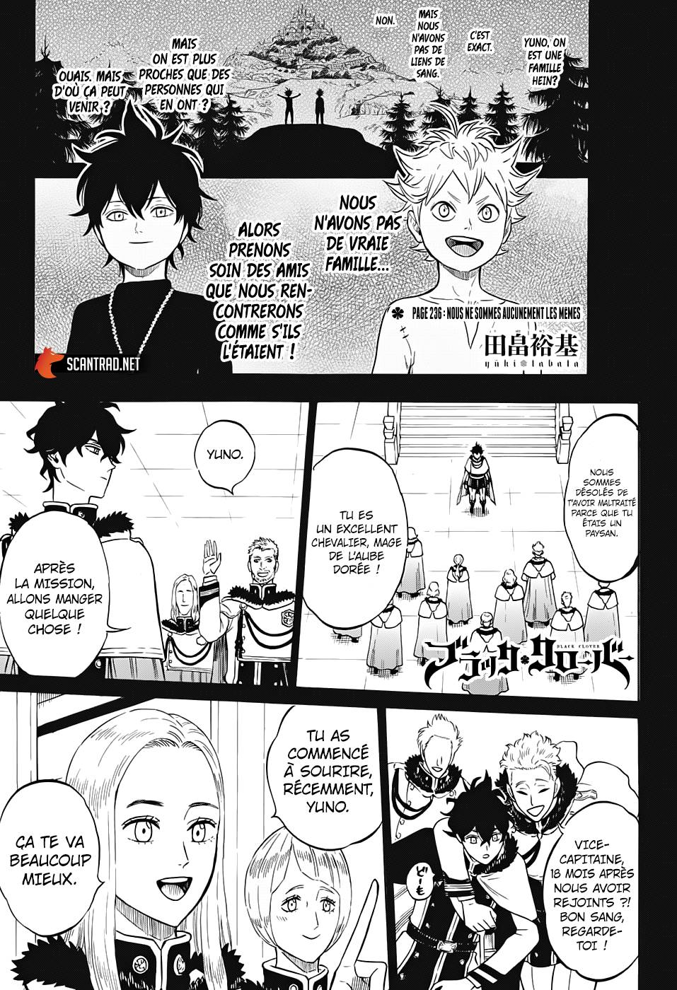 Read Black Clover (fr) Manga Online