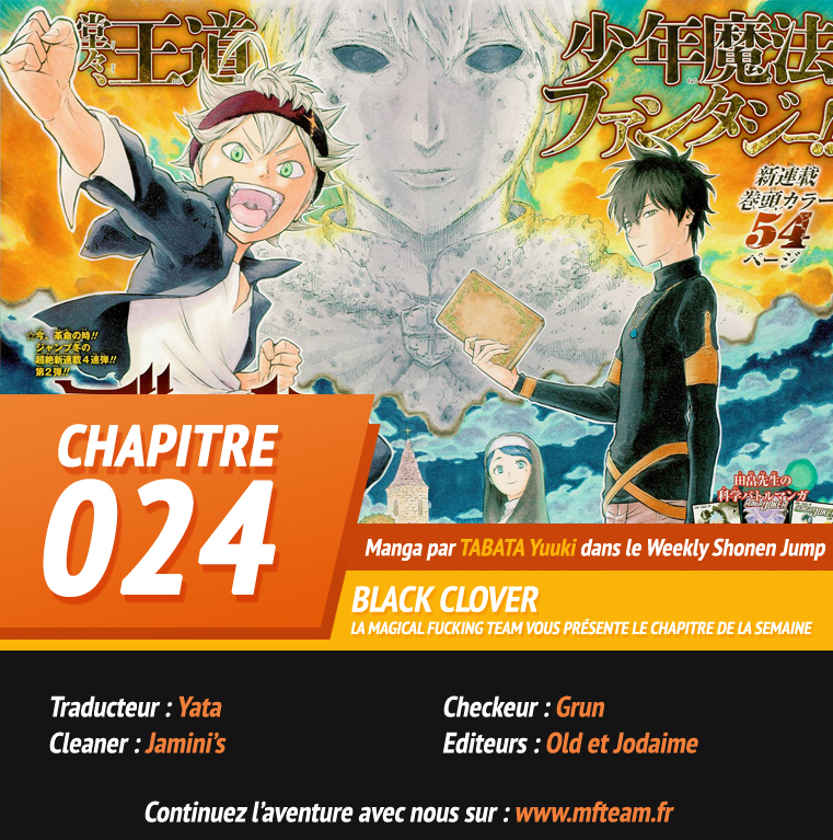 Read Black Clover (fr) Manga Online