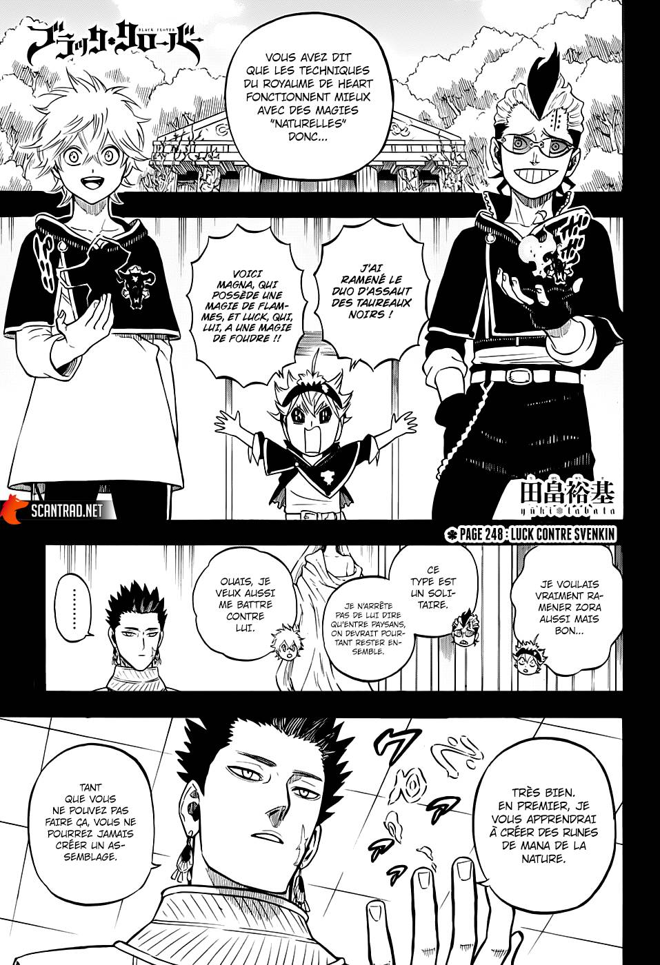 Read Black Clover (fr) Manga Online