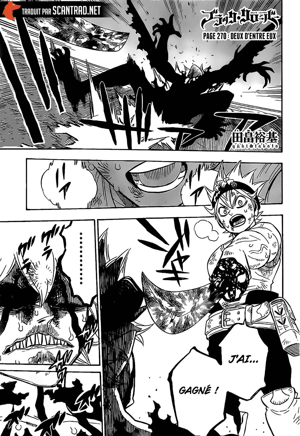 Read Black Clover (fr) Manga Online