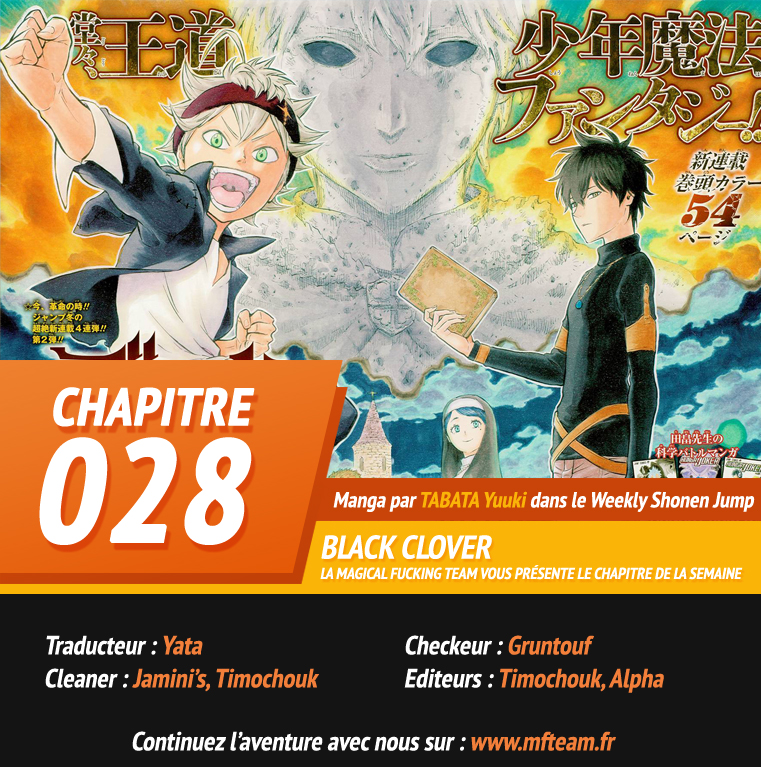 Read Black Clover (fr) Manga Online