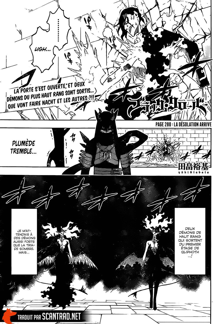 Read Black Clover (fr) Manga Online