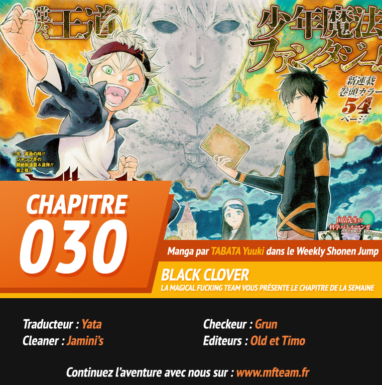Read Black Clover (fr) Manga Online