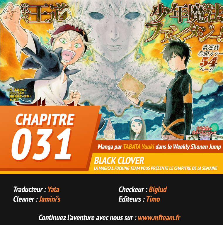 Read Black Clover (fr) Manga Online