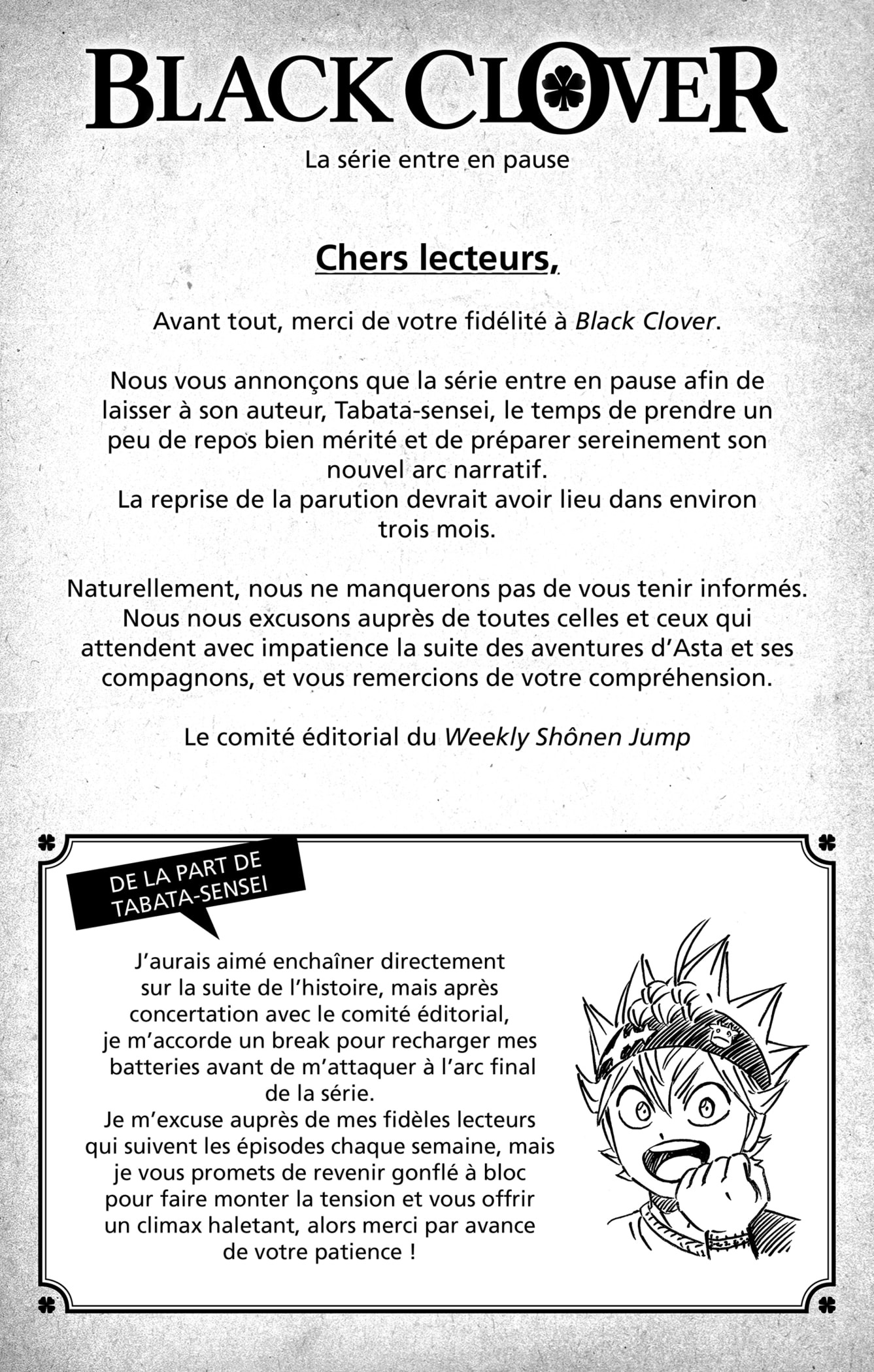 Read Black Clover (fr) Manga Online