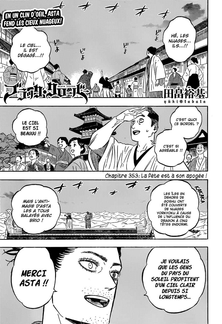 Read Black Clover (fr) Manga Online