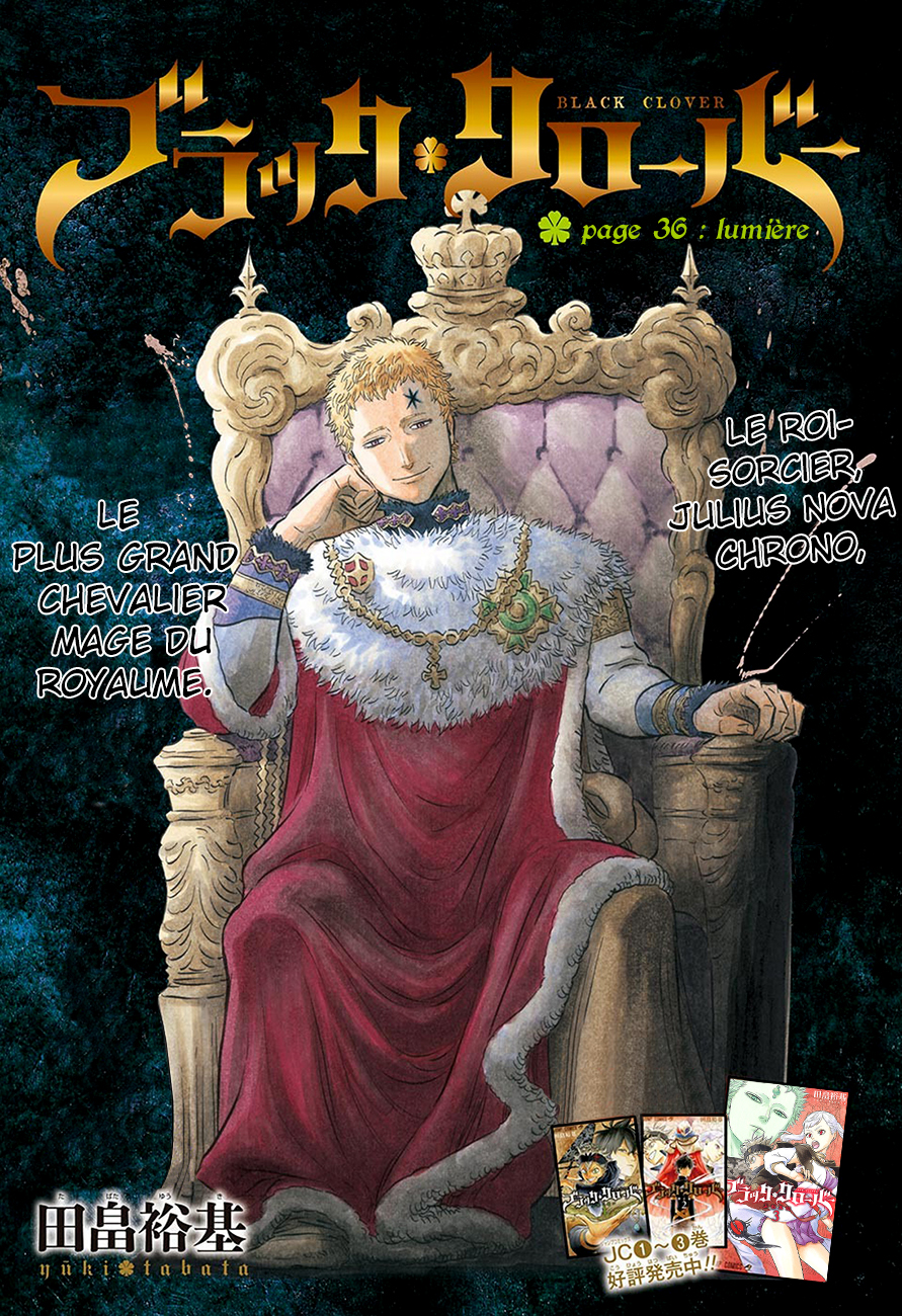 Read Black Clover (fr) Manga Online