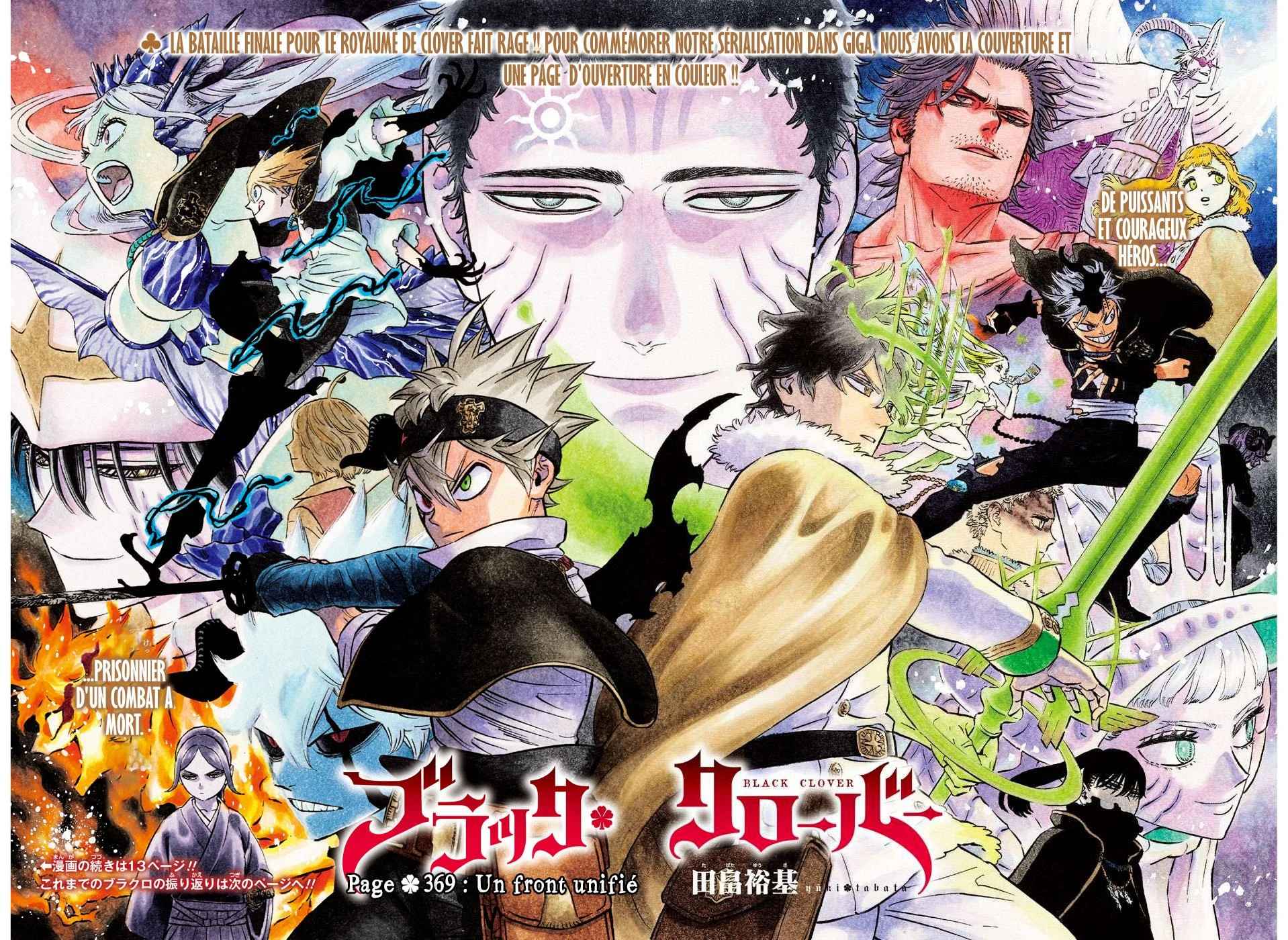 Read Black Clover (fr) Manga Online