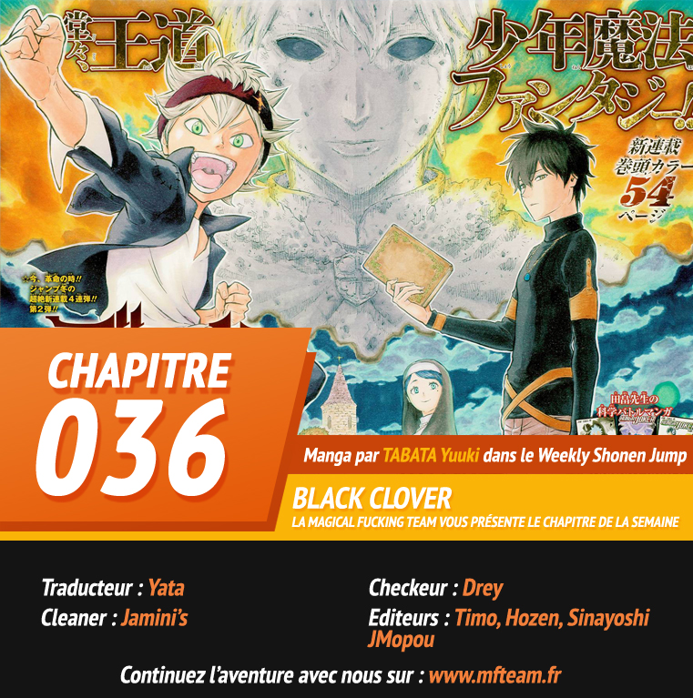 Read Black Clover (fr) Manga Online