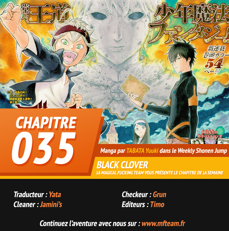 Read Black Clover (fr) Manga Online