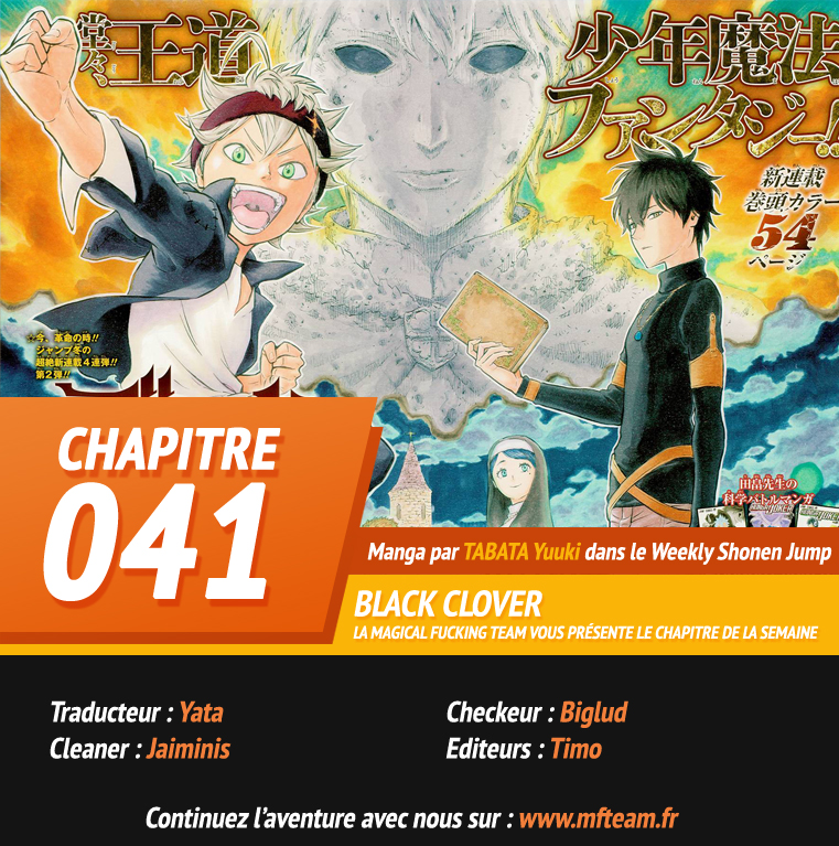 Read Black Clover (fr) Manga Online