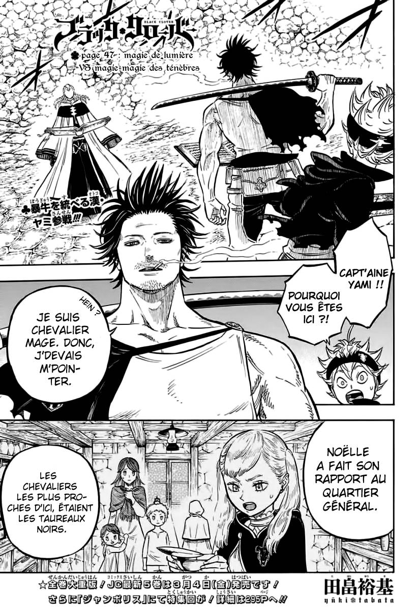 Read Black Clover (fr) Manga Online