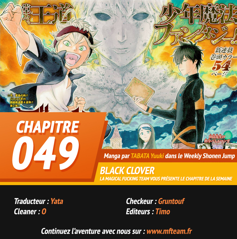 Read Black Clover (fr) Manga Online