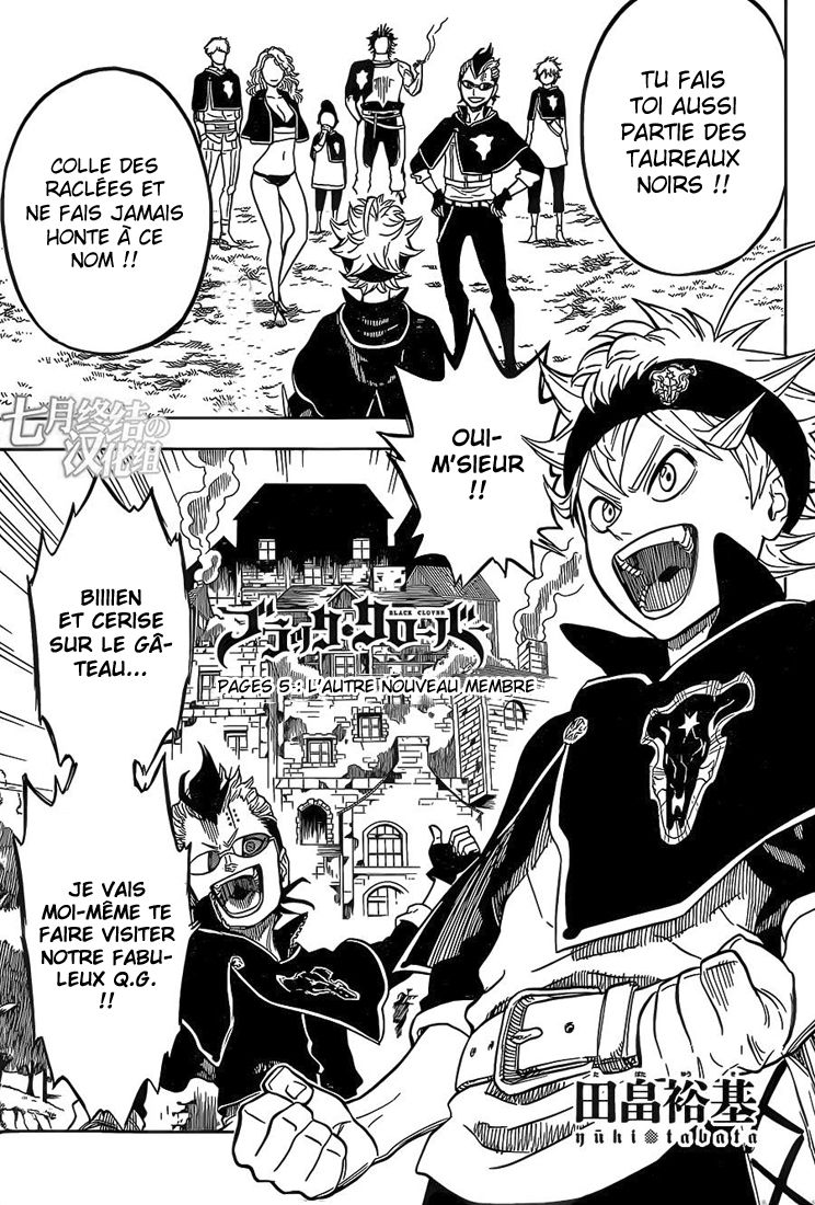 Read Black Clover (fr) Manga Online