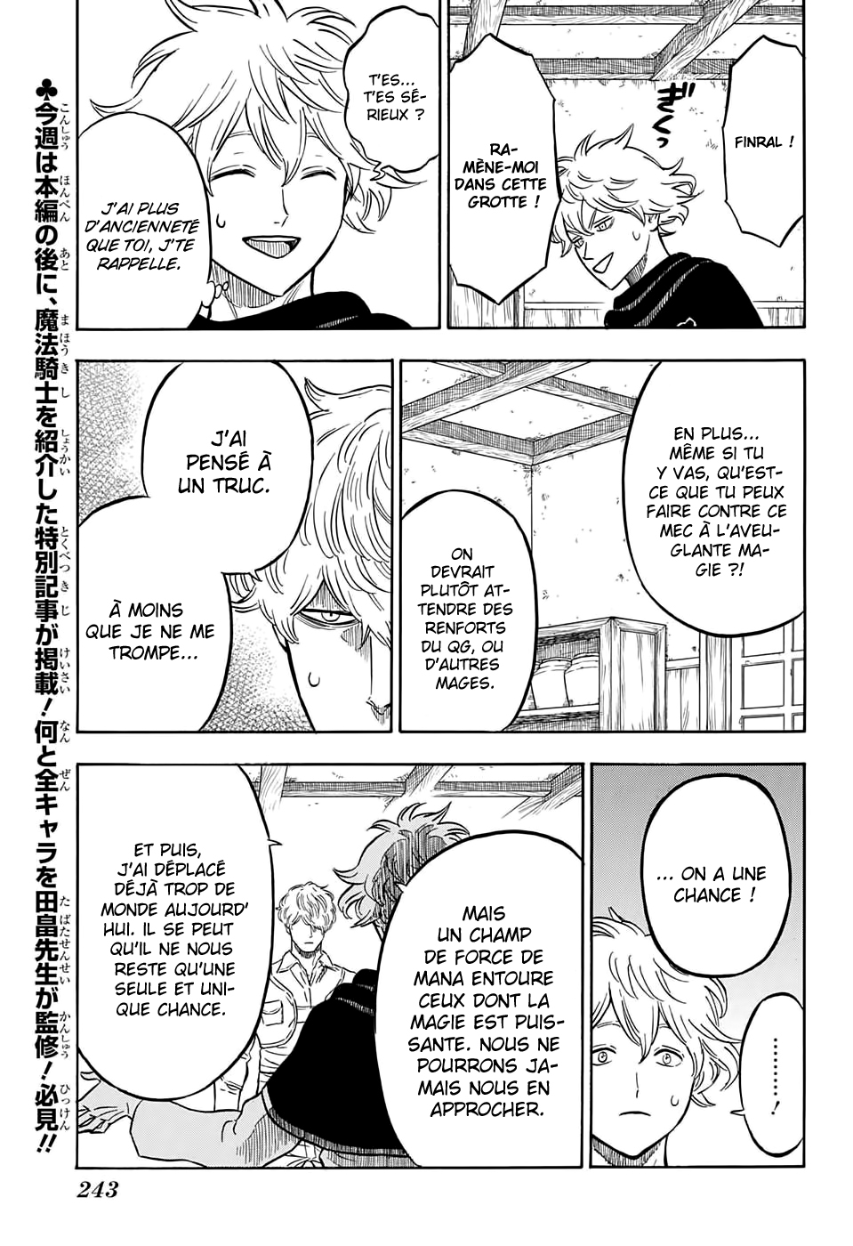 Read Black Clover (fr) Manga Online