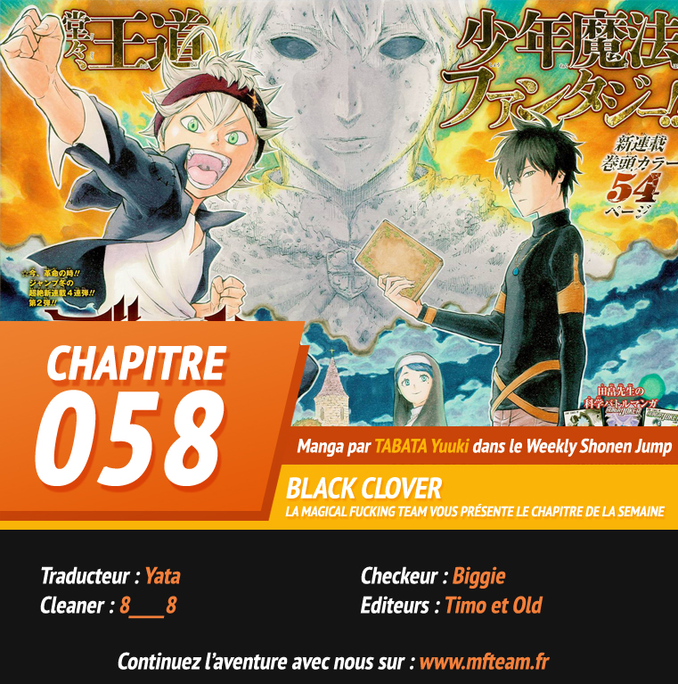 Read Black Clover (fr) Manga Online