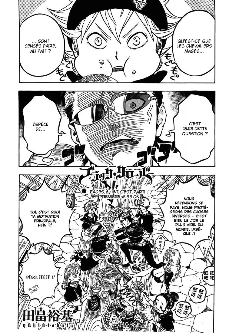 Read Black Clover (fr) Manga Online