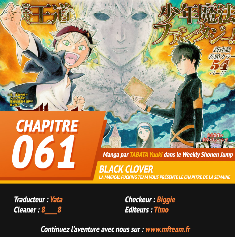 Read Black Clover (fr) Manga Online