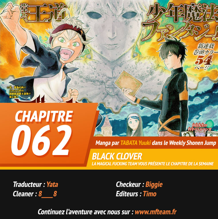 Read Black Clover (fr) Manga Online